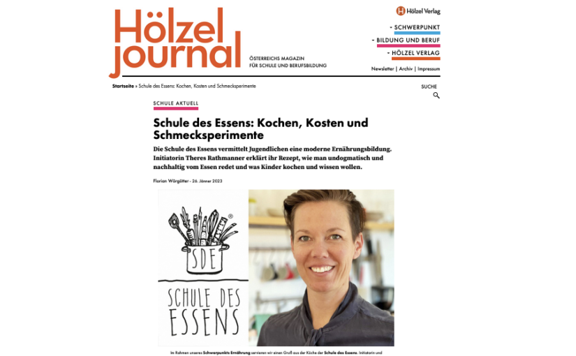 SdE im Hölzel-Journal