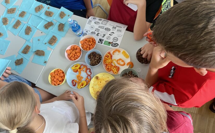 „Ich habe gelernt, dass es ein Leben ohne Fleisch gibt.“ – Erster Workshop im neuen Schuljahr